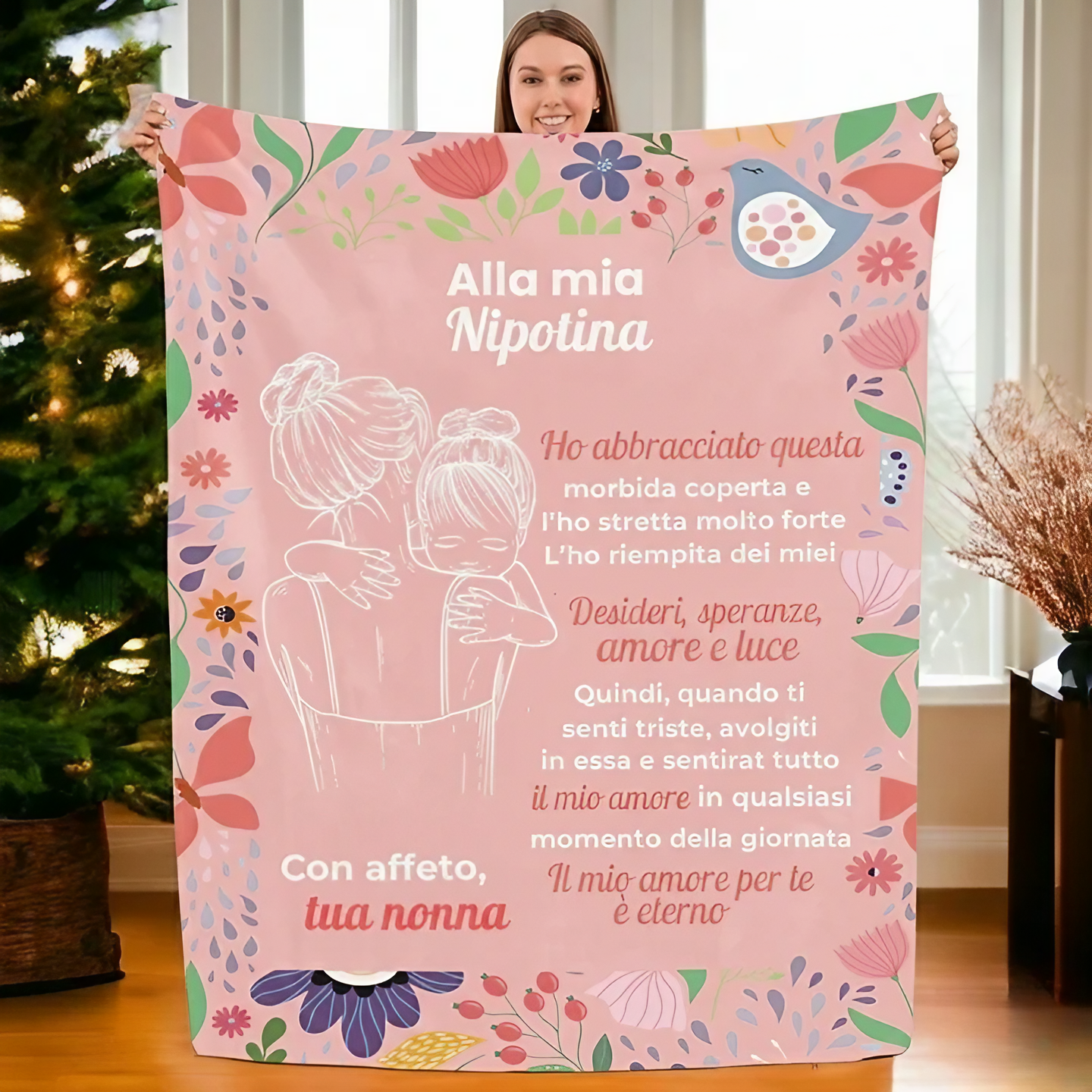 Coperta – Per Nipotina, Nipote, Figlia e Figlio