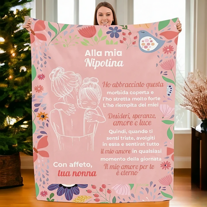 Coperta – Per Nipotina, Nipote, Figlia e Figlio