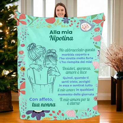 Coperta – Per Nipotina, Nipote, Figlia e Figlio