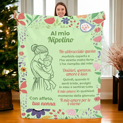 Coperta – Per Nipotina, Nipote, Figlia e Figlio