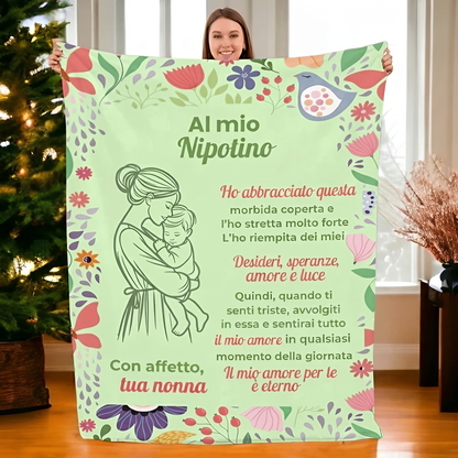 Coperta – Per Nipotina, Nipote, Figlia e Figlio
