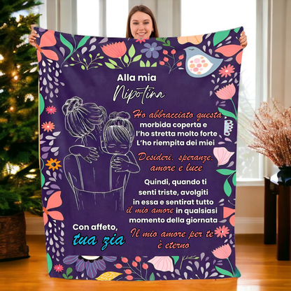 Coperta – Per Nipotina, Nipote, Figlia e Figlio