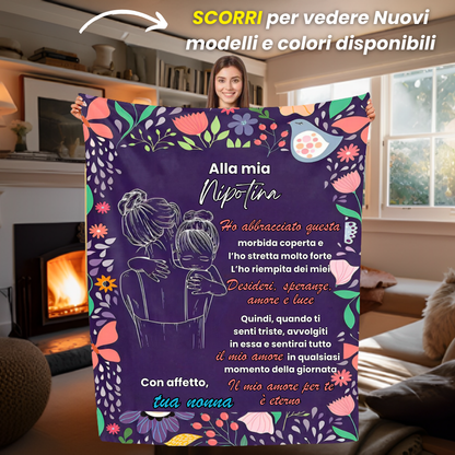 Coperta – Per Nipotina, Nipote, Figlia e Figlio